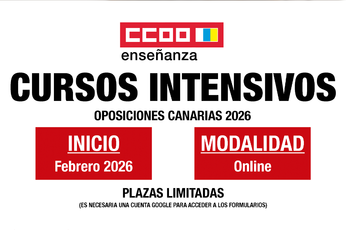 CURSOS INTENSIVOS - OPOSICIONES CANARIAS 2026