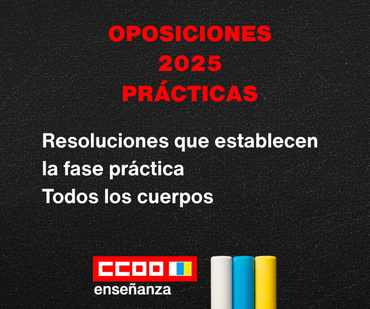 Oposiciones 2025 - Fase prctica