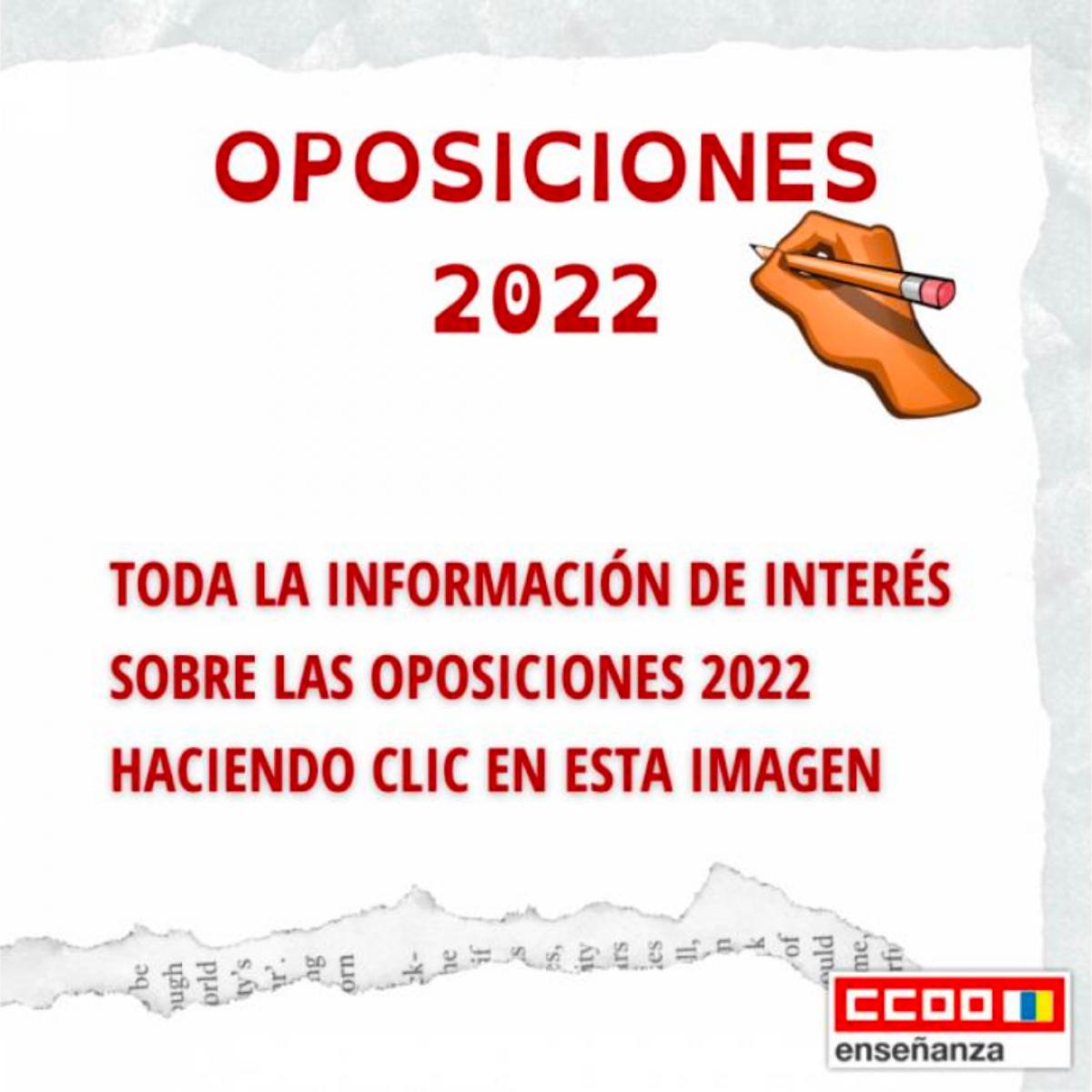 Oposiciones 2022
