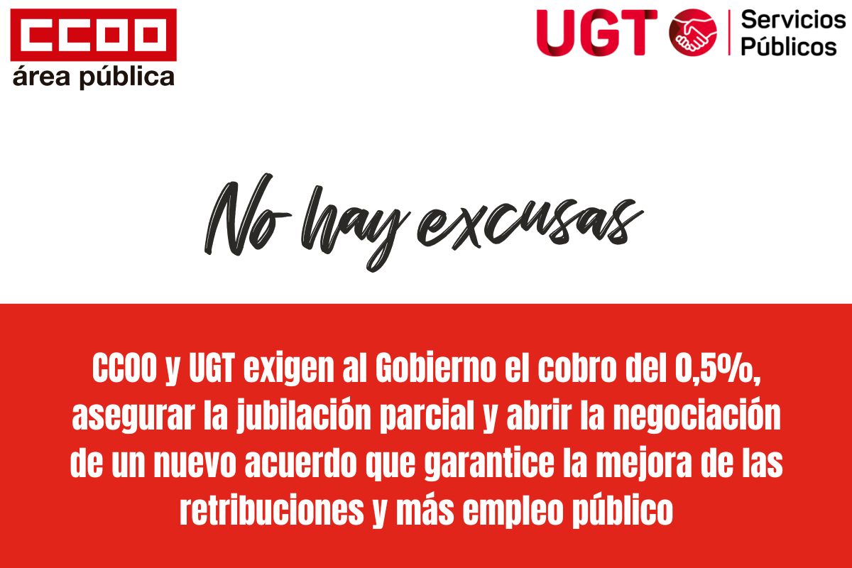 Las organizaciones sindicales no descartan convocar nuevas movilizaciones y las acciones que consideren necesarias