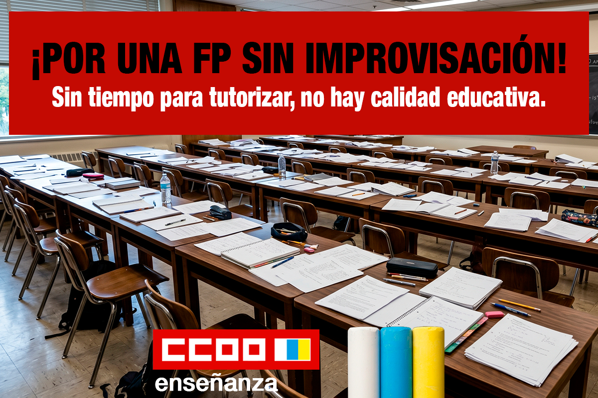 ¡Por una FP sin improvisación!