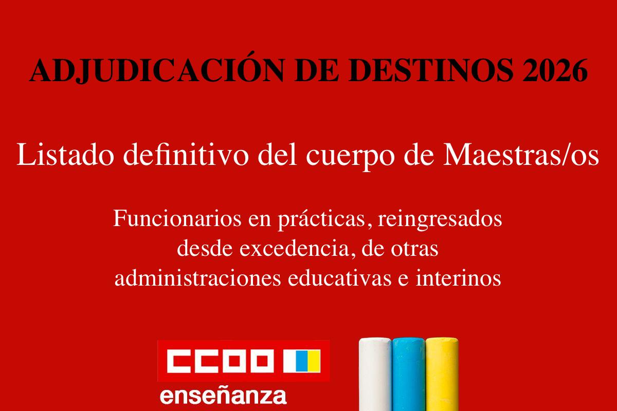 Adjudicación de destinos