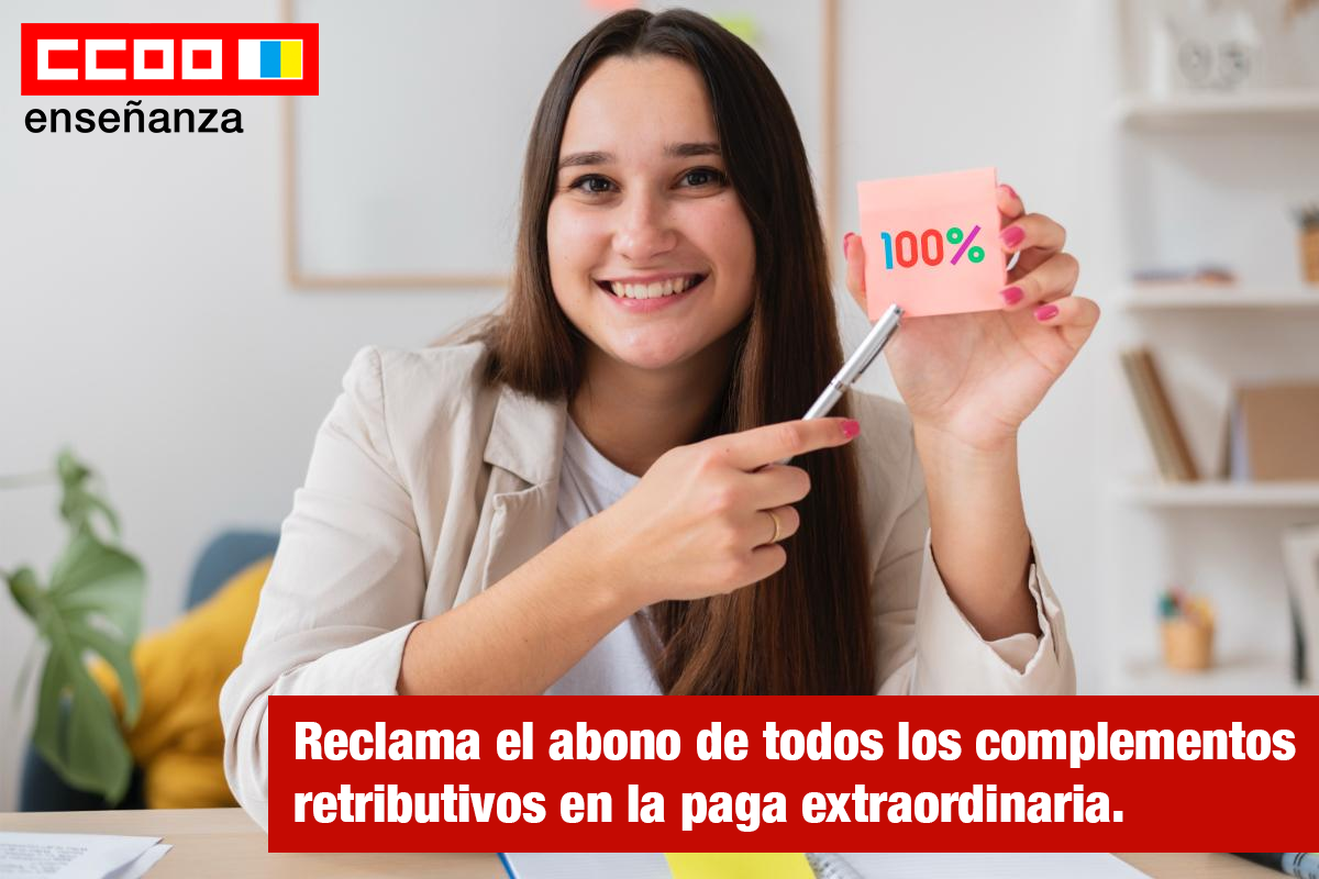 100% pagas extraordinarias